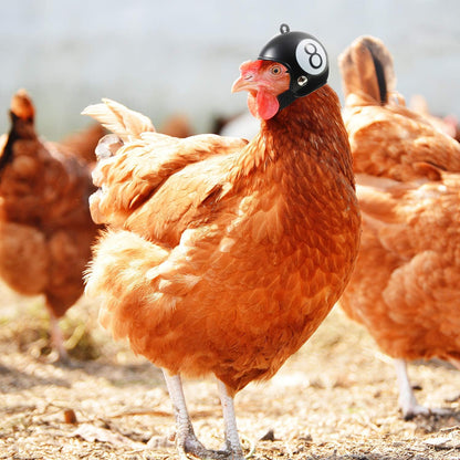 8 Pieces Hen Helmet Pet Safety Headwear - Funny Bird Hat for Chicken, Parrot, Parakeet - Small Pet Hard Hat Costume Accessories (Animal, Camouflage)